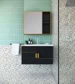 Article Number E004 - Modern Collection Bathroom Vanity