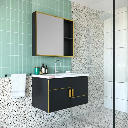 Article Number E004 - Modern Collection Bathroom Vanity