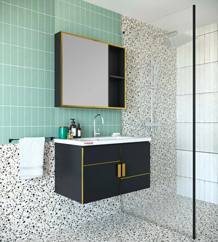 Article Number E004 - Modern Collection Bathroom Vanity