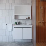 Article Number E005 - Modern Collection Bathroom Vanity