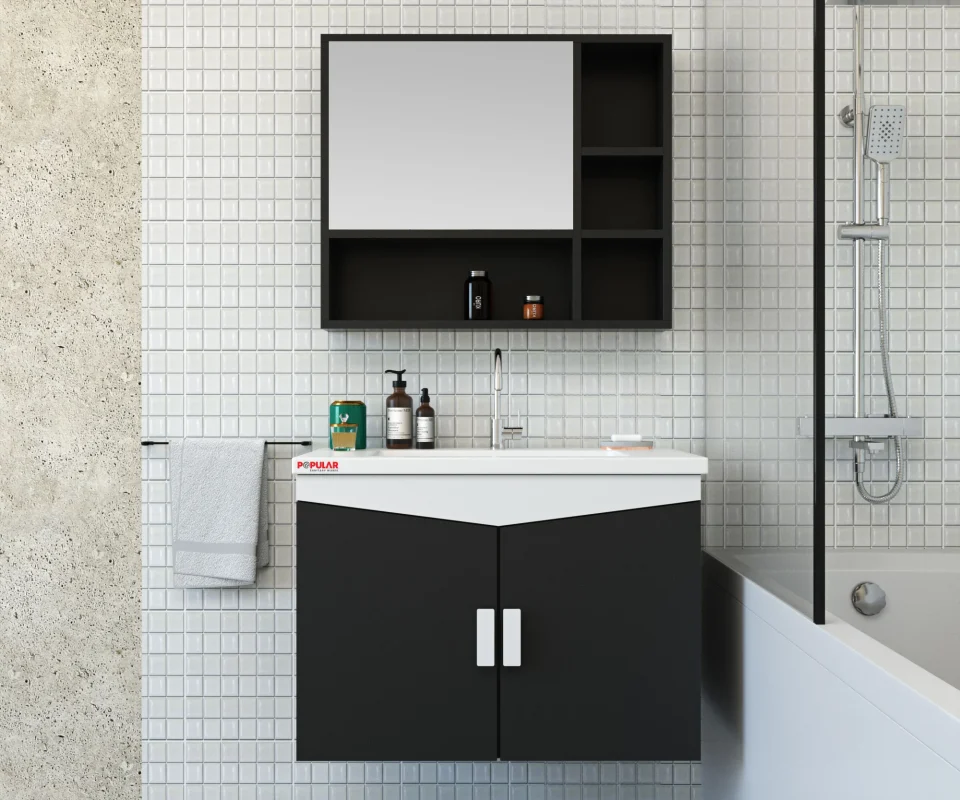 Article Number E006 - Modern Collection Bathroom Vanity