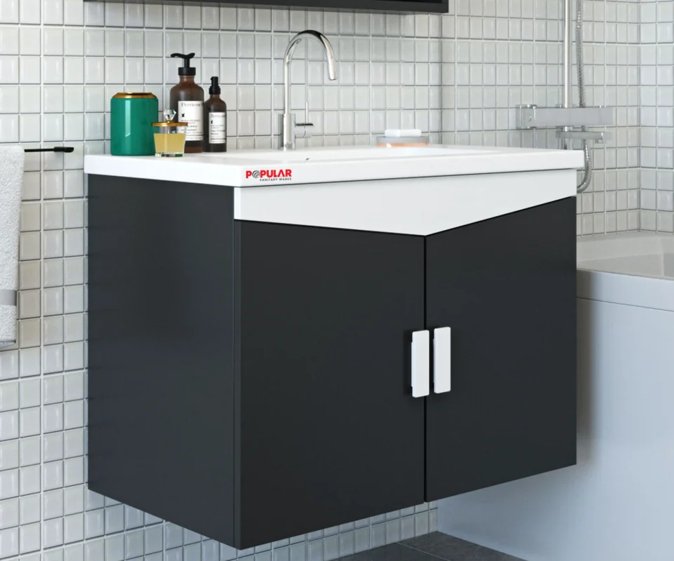 Article Number E006 - Modern Collection Bathroom Vanity