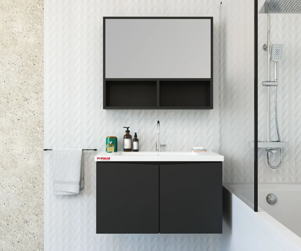 Article Number E007 - Modern Collection Bathroom Vanity