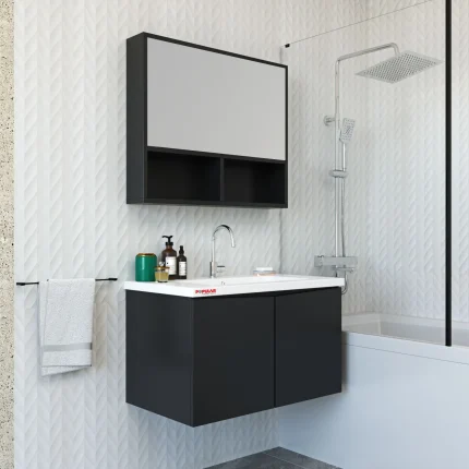 Article Number E007 - Modern Collection Bathroom Vanity