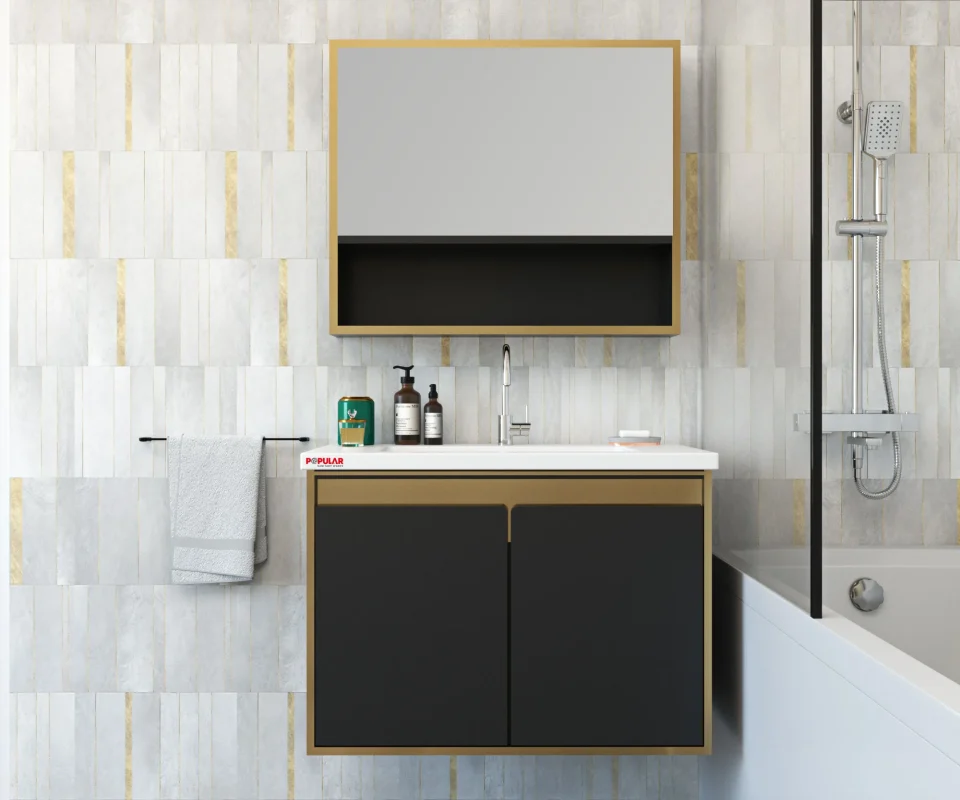 Article Number E008 - Modern Collection Bathroom Vanity