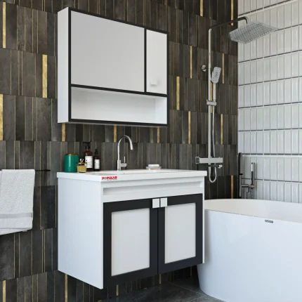Article Number E009 - Modern Collection Bathroom Vanity