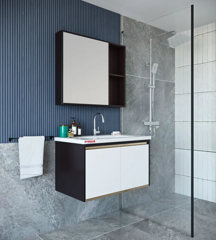 Article Number E010 - Modern Collection Bathroom Vanity