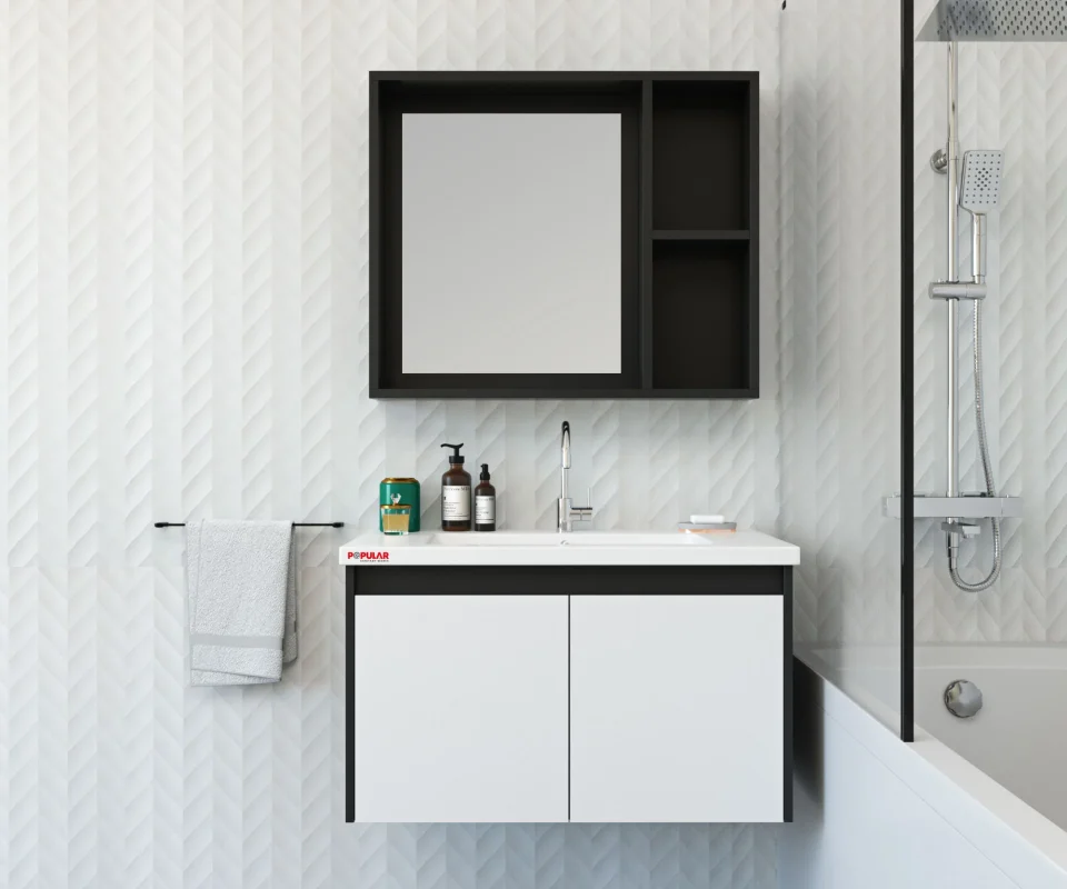Article Number E011 - Modern Collection Bathroom Vanity