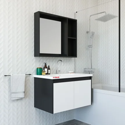 Article Number E011 - Modern Collection Bathroom Vanity