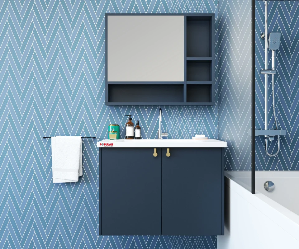 Article Number E012 - Modern Collection Bathroom Vanity