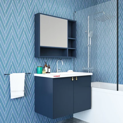 Article Number E012 - Modern Collection Bathroom Vanity