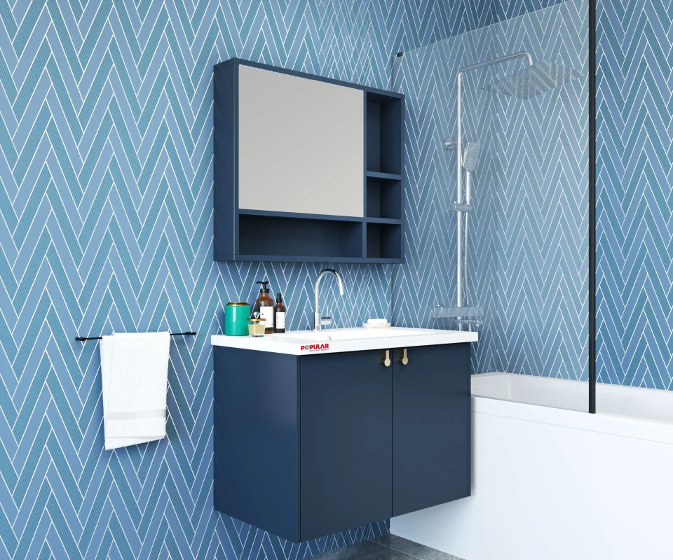 Article Number E012 - Modern Collection Bathroom Vanity