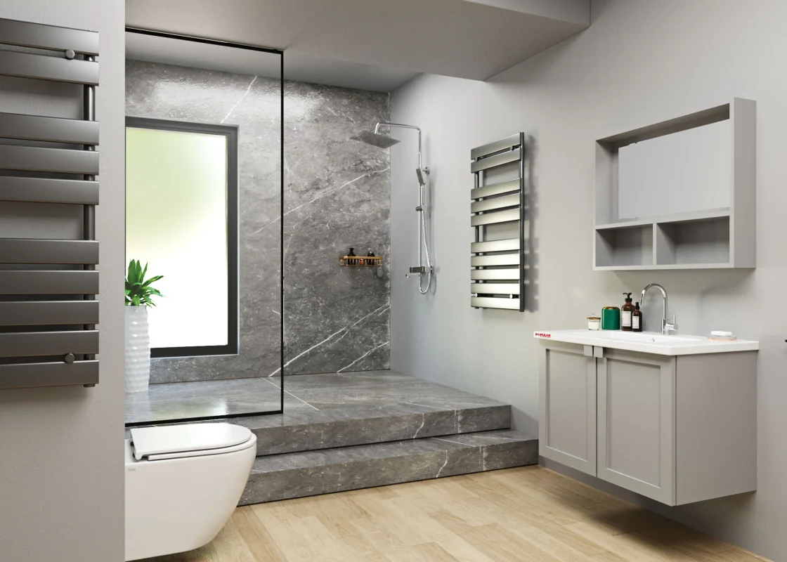 Article Number E013 - Modern Collection Bathroom Vanity