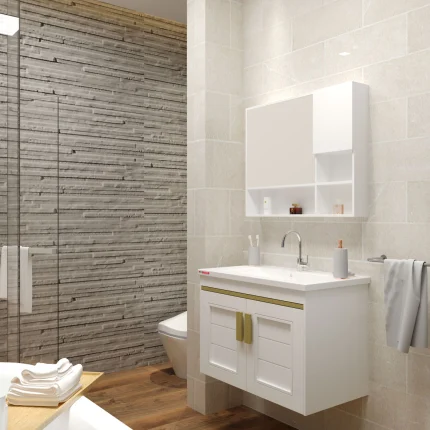 Article Number E014 - Modern Collection Bathroom Vanity