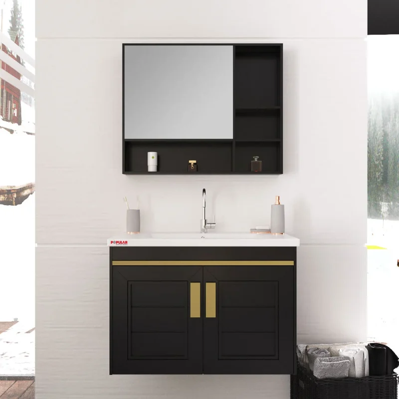 Article Number E015 - Modern Collection Bathroom Vanity