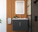 Article Number E017 - Modern Collection Bathroom Vanity with LED Mirror
