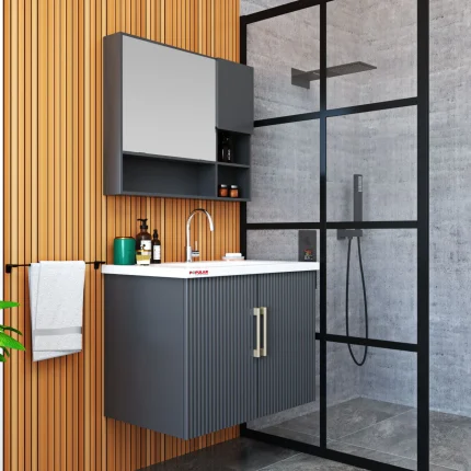 Article Number E017 - Modern Collection Bathroom Vanity