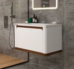 Article Number p014 - Premium Collection Bathroom Vanity with LED Mirror
