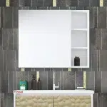 Article Number E020 - Modern Collection Bathroom Vanity