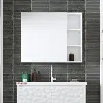 Article Number E021 - Modern Collection Bathroom Vanity